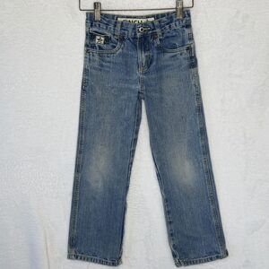 Cinch White Label Boys Jeans 7 R Cowboy Boot Cut Denim **MISSING INSIDE ELASTIC*